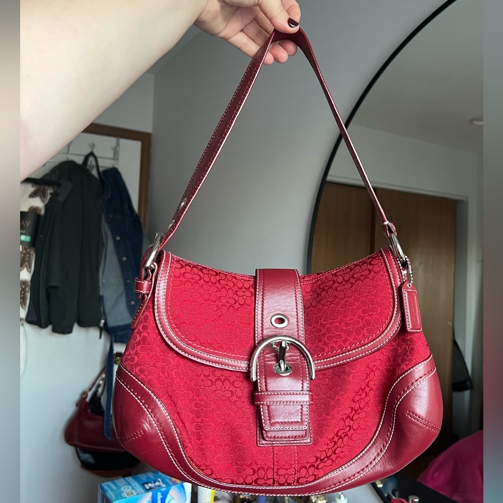 Coach Soho Bag F10926 Bag - Red